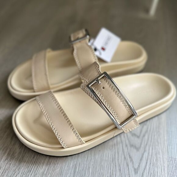 Zara SRPLS Limited Edition Genuine Leather Flats - Picture 4 of 6
